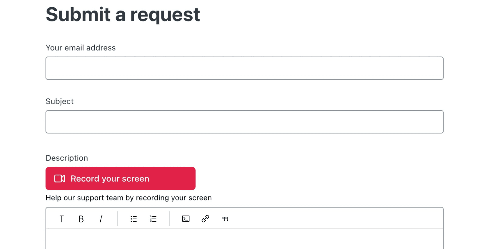 Screendesk for Zendesk Access all Screendesk features directly in Zendesk